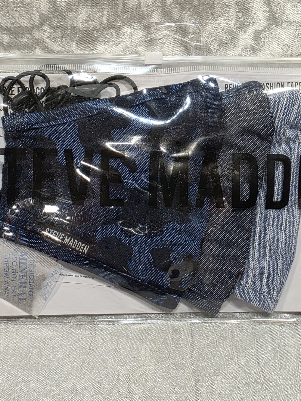 Steve Madden Face Mask Trio